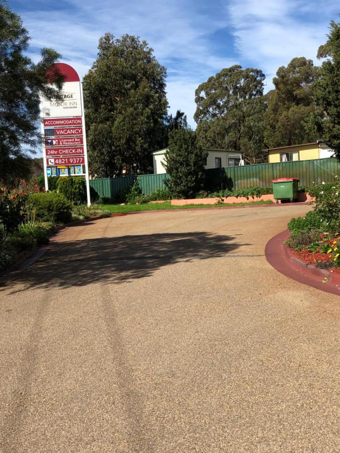 Heritage Motor Inn Goulburn Exterior foto